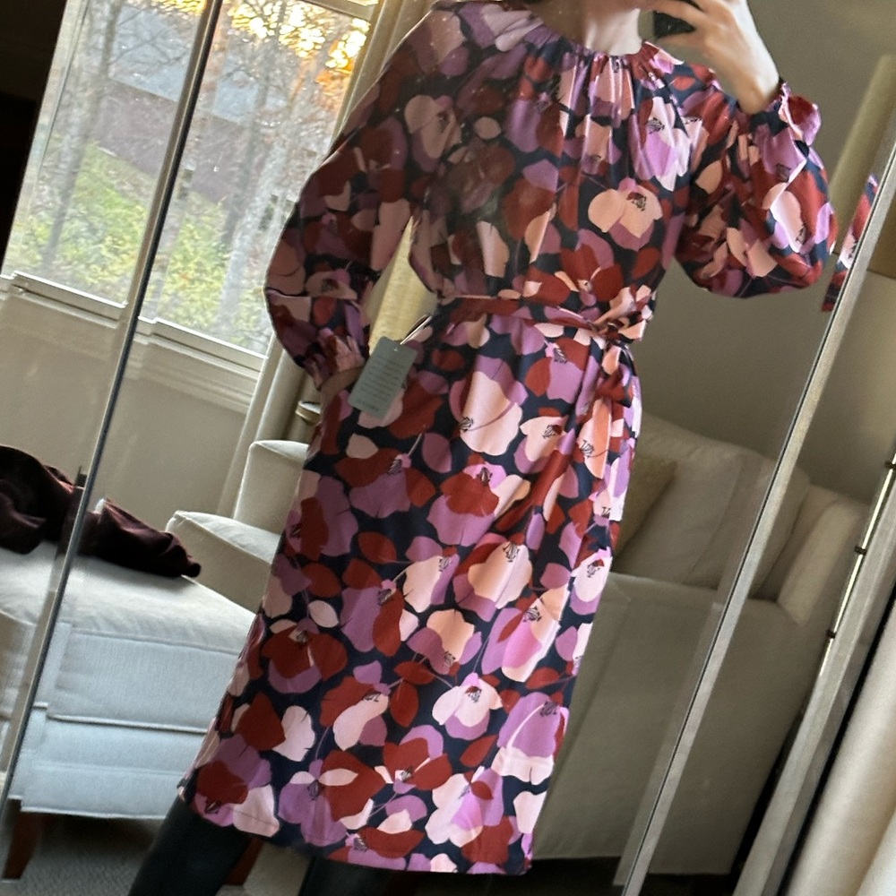 Donna Morgan dress size 4, self belt